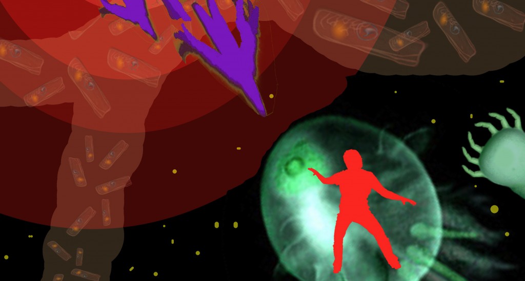 The Battle of Blister, Genetic Moo and Neil Dufton